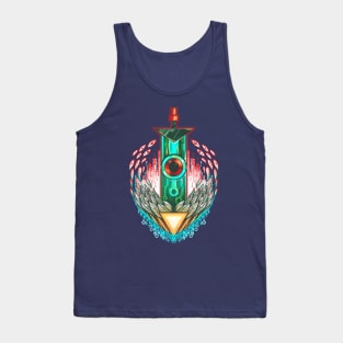 Cloudbank Crest: Sword Tank Top